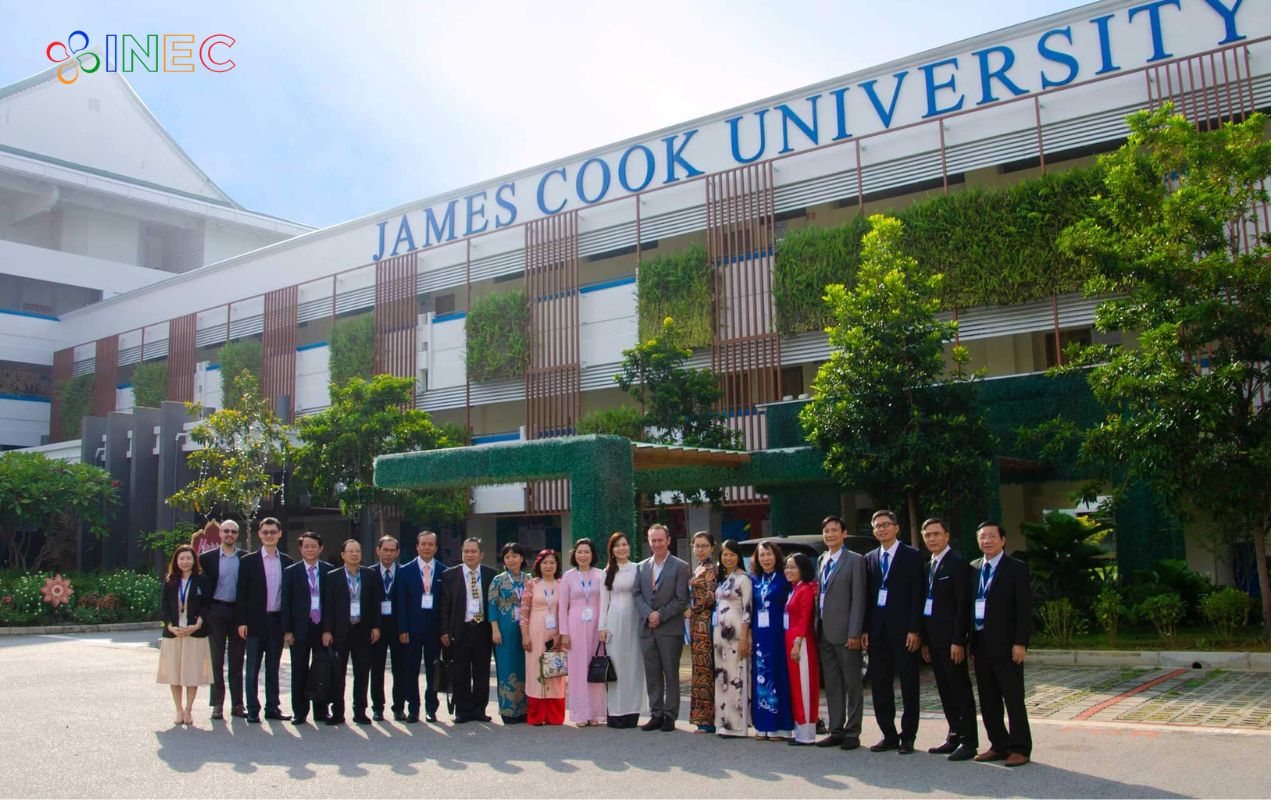 INEC là đơn vị duy nhất Việt Nam phối hợp với James Cook University tổ chức đoàn Ban Giám hiệu từ khắp 3 miền Việt Nam sang giao lưu, trao đổi kinh nghiệm giáo dục tại trường