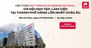 Thạc sĩ Quản trị chuỗi cung ứng tại Trường kinh doanh Rotterdam